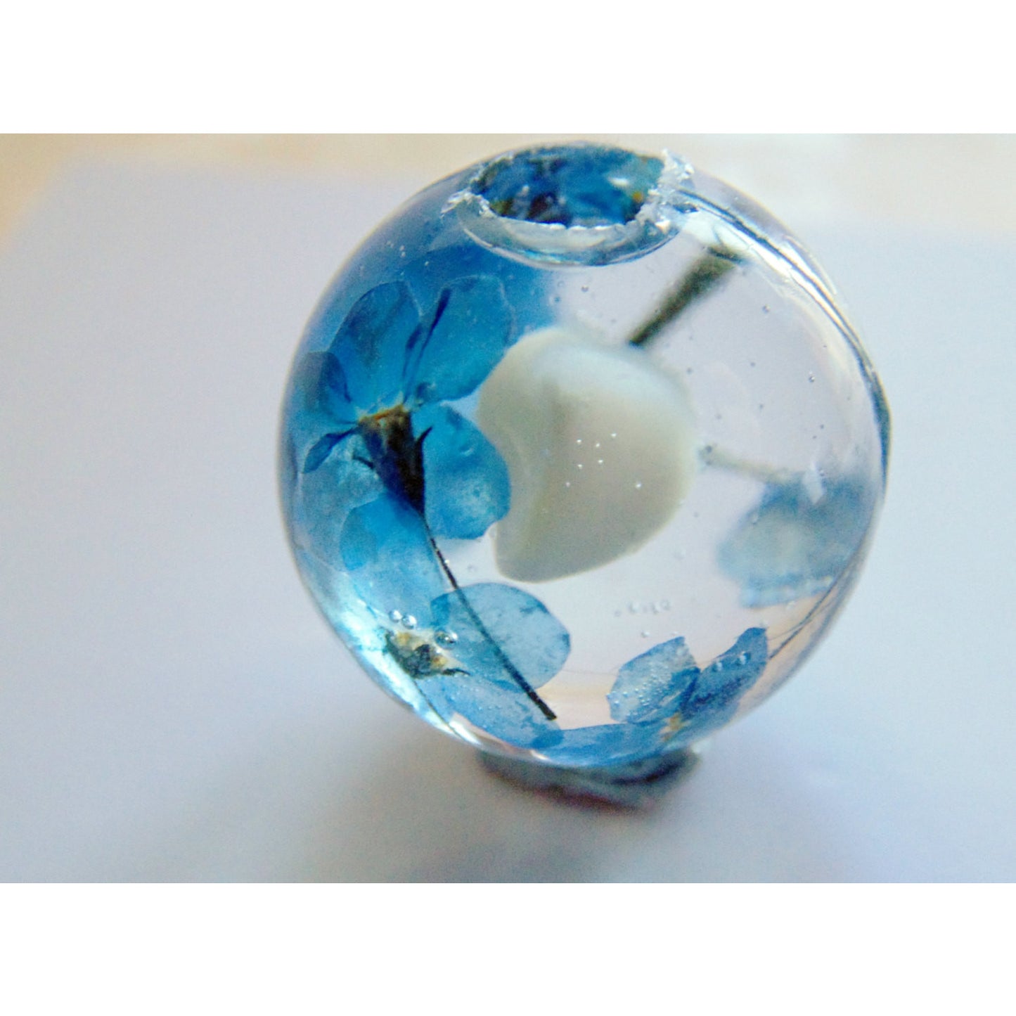 Tooth Pendant, Tooth Necklace, Custom Made Milk Tooth in Resin, Preserving Teeth, Tooth Fairy, Eco Friendly Pendant, Resin Orb, Mothers day