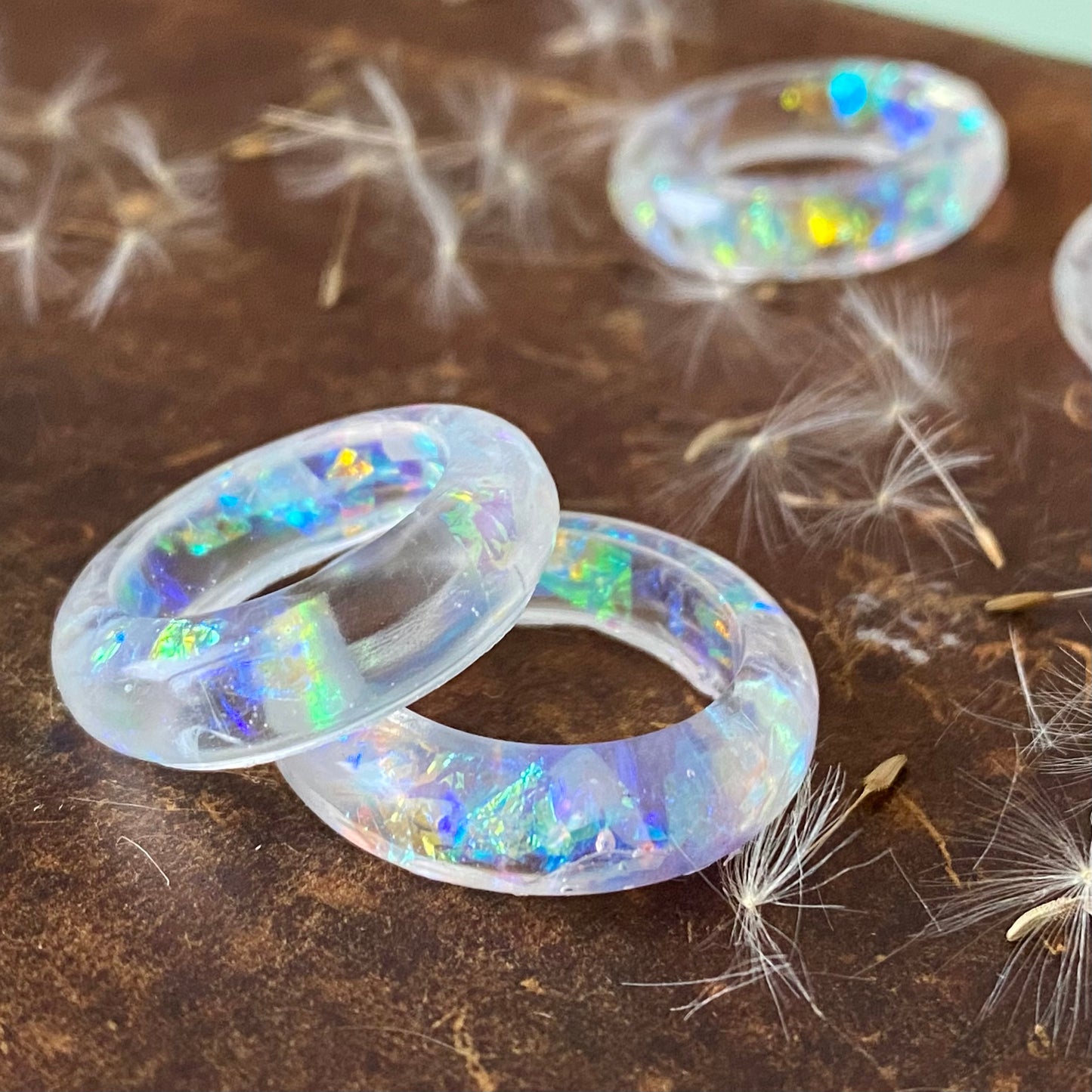 Snow Fairy Resin Ring