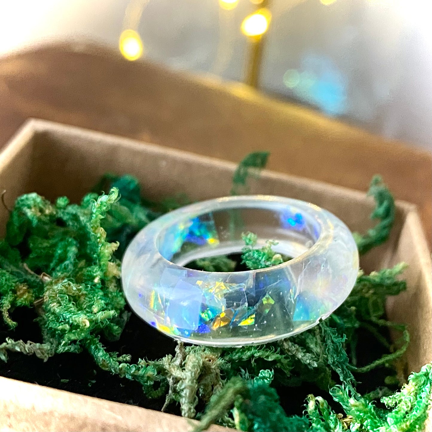 Snow Fairy Resin Ring