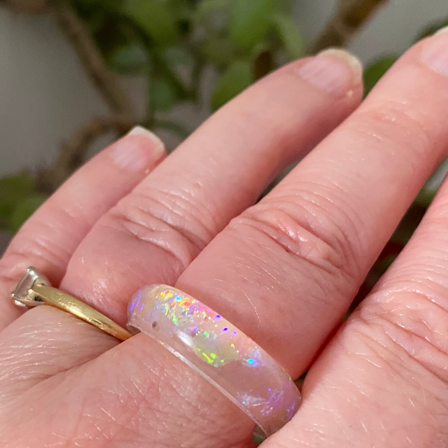 Snow Fairy Resin Ring