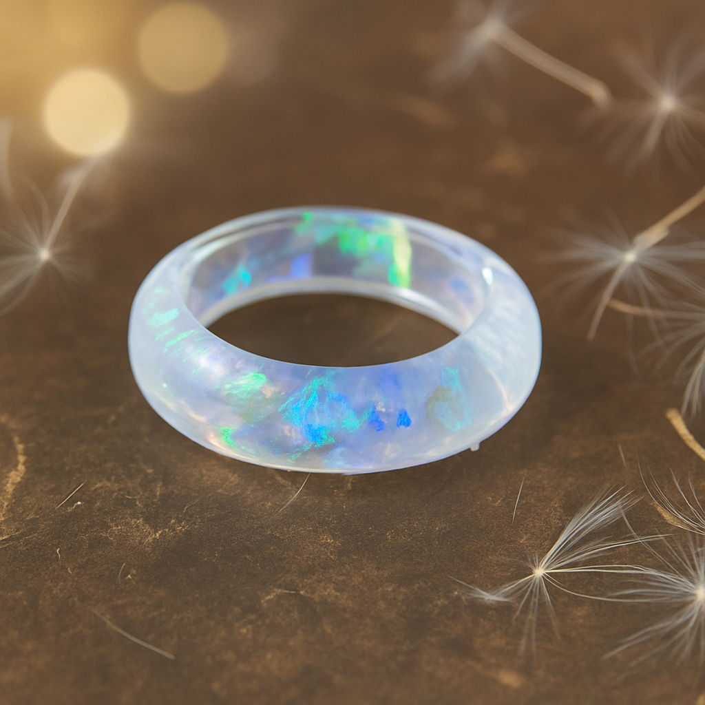 Snow Fairy Resin Ring