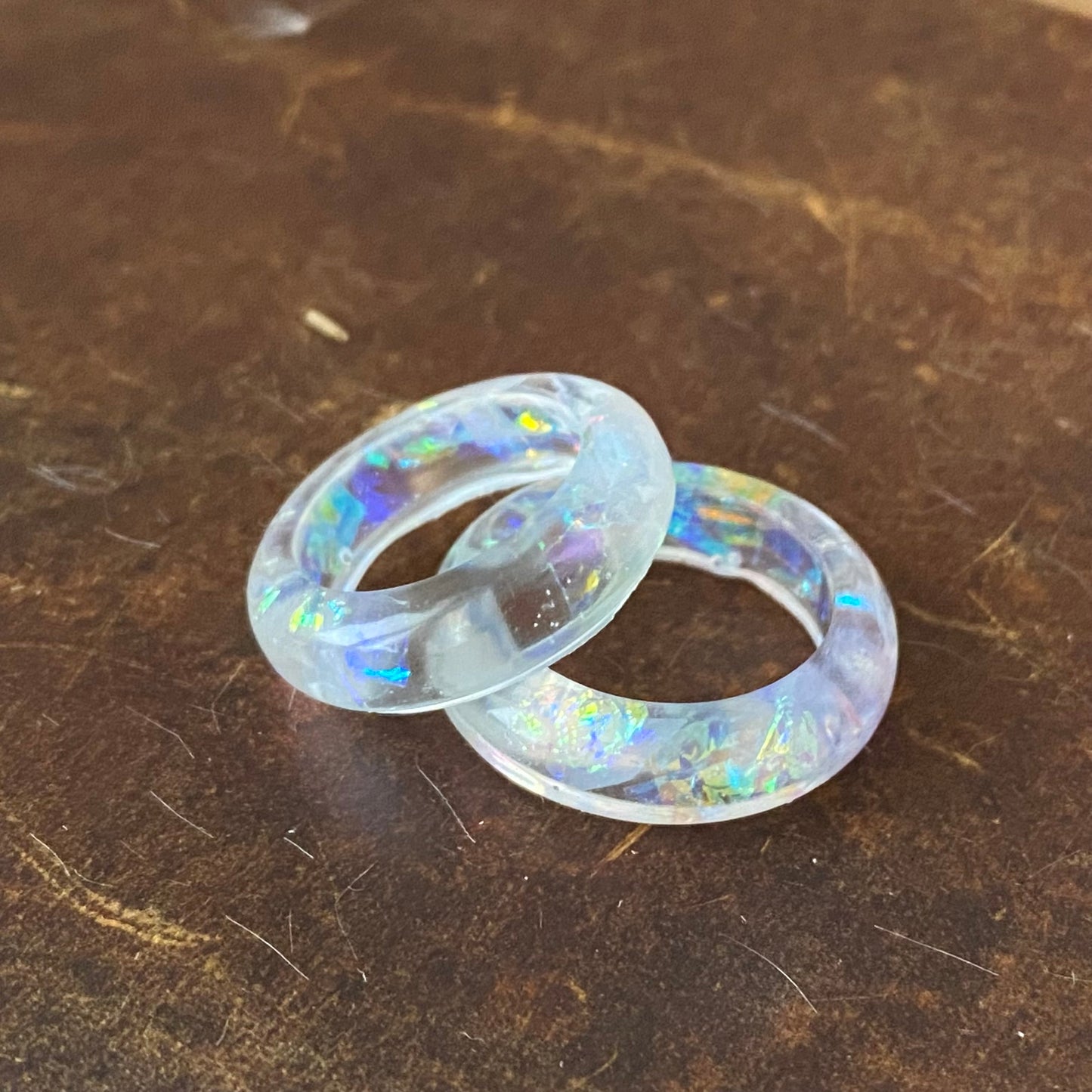 Snow Fairy Resin Ring