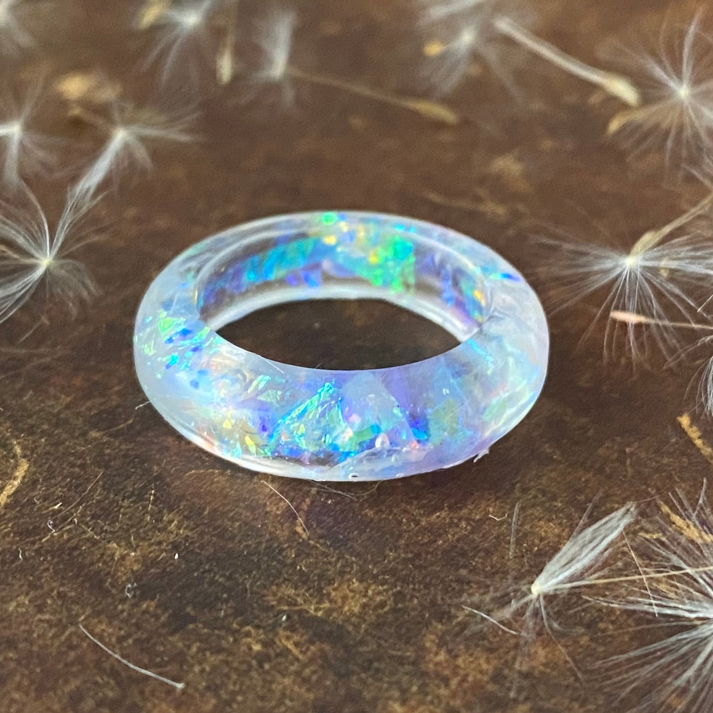 Snow Fairy Resin Ring