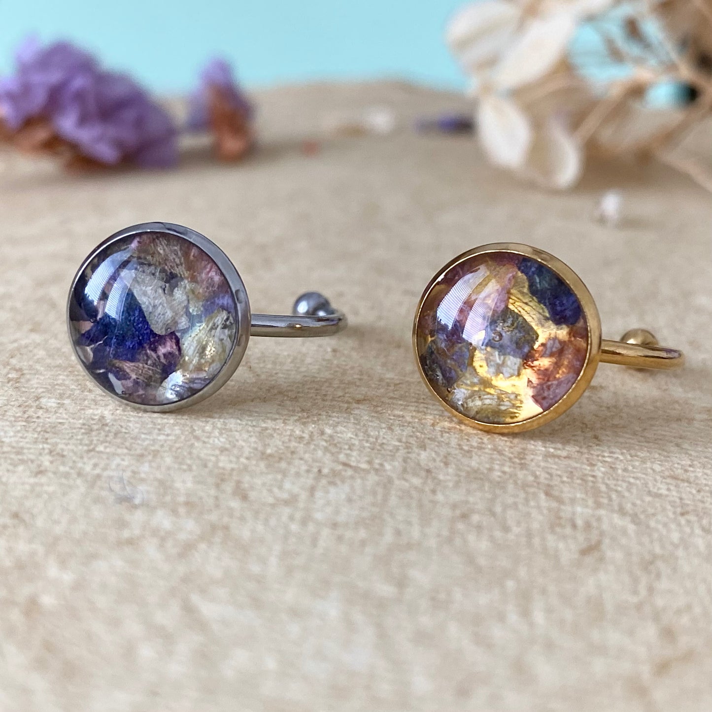 Custom Bridal Flower Ring, Preserve Your Wedding Bouquet, Handmade in Scotland