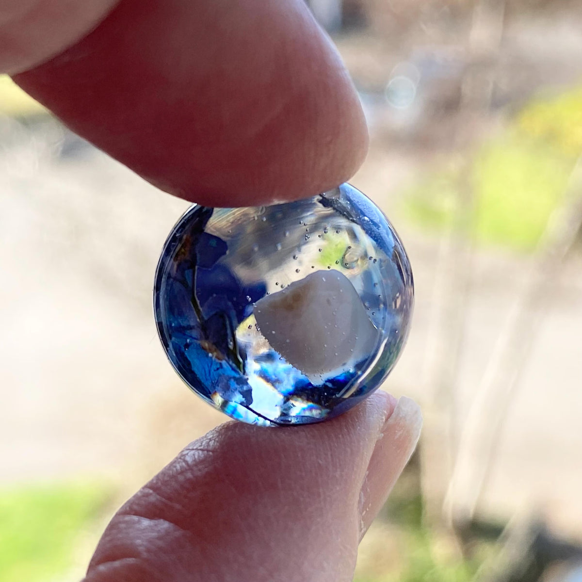 Tooth Pendant, Tooth Necklace, Custom Made Milk Tooth in Resin, Preserving Teeth, Tooth Fairy, Eco Friendly Pendant, Resin Orb, Mothers day