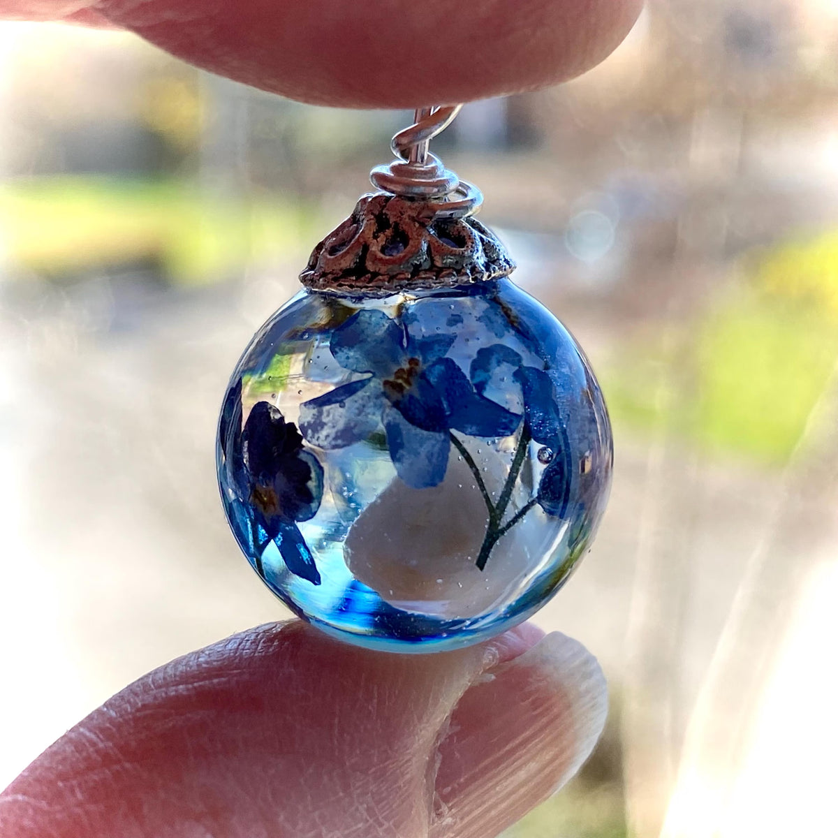 Tooth Pendant, Tooth Necklace, Custom Made Milk Tooth in Resin, Preserving Teeth, Tooth Fairy, Eco Friendly Pendant, Resin Orb, Mothers day