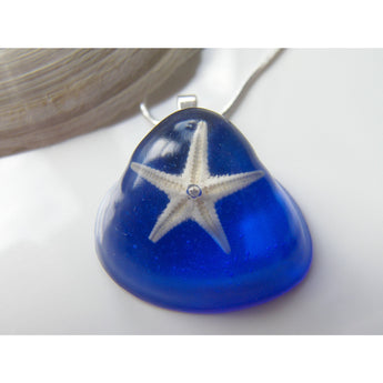 Starfish Resin Pendant, Shell, Seaside, Nature