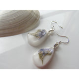 Lavender Earrings, Pressed Flower Jewelry, Bridal Gift, Bridesmaid Earrings, Floral Jewellery